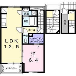 グランディールの物件間取画像